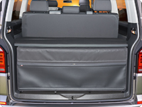 FLEXBAG maletero VW T6.1/T6/T5 California Beach/Multivan con banco de 3 asientos