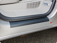 Schutzfolien transparent für den Fahrerhaus-Einstieg VW T6.1 / T6 / T5