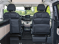 UTILITIES for cabin seats of Mercedes-Benz V-Class Marco Polo