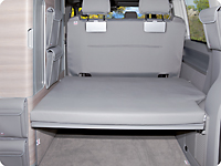 Schutzbezug für das Heckpolster VW T6/T5 California Ocean, Coast, Comfortline, Trendline, Design „Palladium“