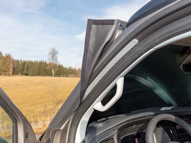 Brandrup ISOLITE Outdoor für VW Caddy 4/3 Windschutzscheibe