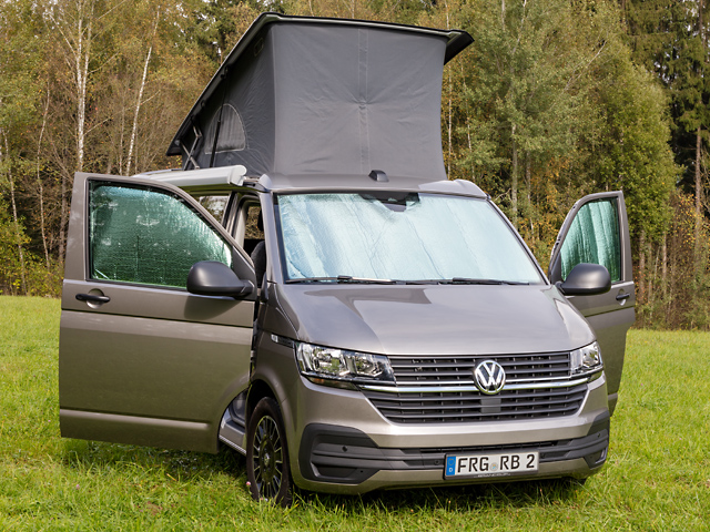 Schutzmatten für die Schränke im VW T6.1 von Brandrup