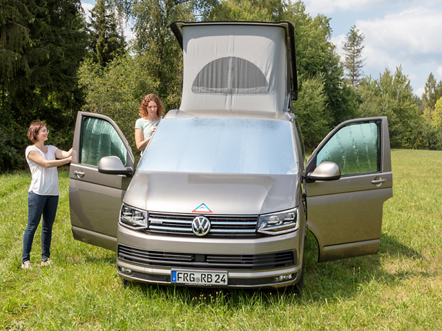 VanSpace Außenisolierung Frontscheibe VW Grand California ab 2017