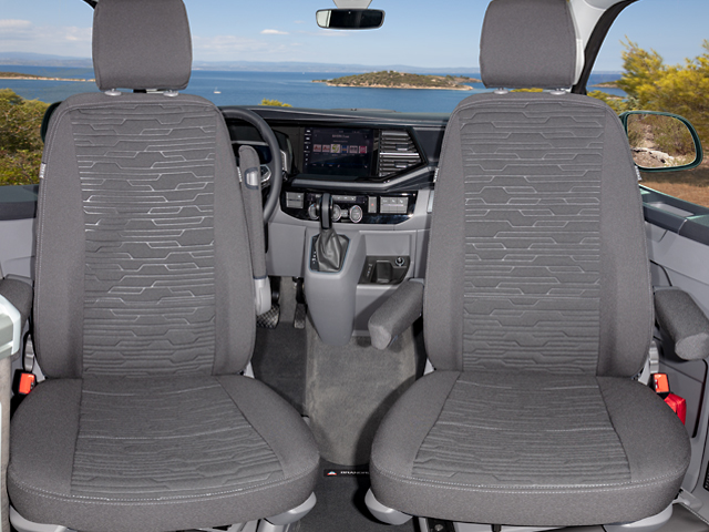 BRANDRUP - Second Skin ® seat covers VW T6.1 California Beach / Multivan