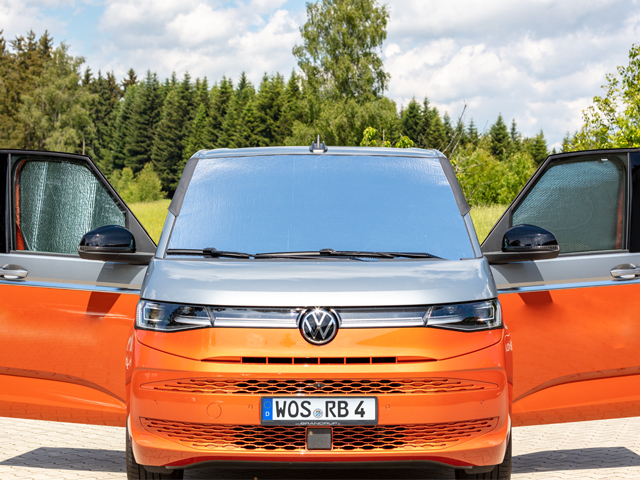 Brandrup ISOLITE Isolierung für die Fenster im VW T7 Multivan