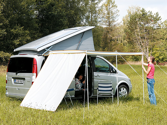 Sichtschutz Outwell Tarp für den Mercedes Marco Polo