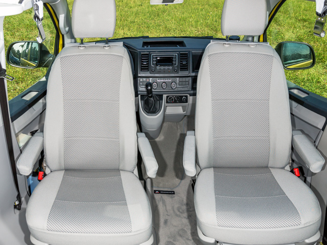 Brandrup Second Skin Seat Covers Vw T6 California Beach Second Skin For 2 Cabin Seats Vw T6 California Beach Design Pilion Moonrock
