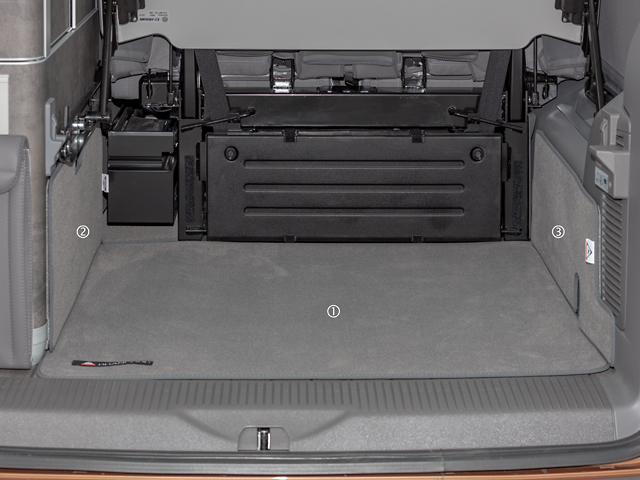 BRANDRUP - Interior protection for storage room and luggage VW T6.1/T6/T5  and VW Grand California