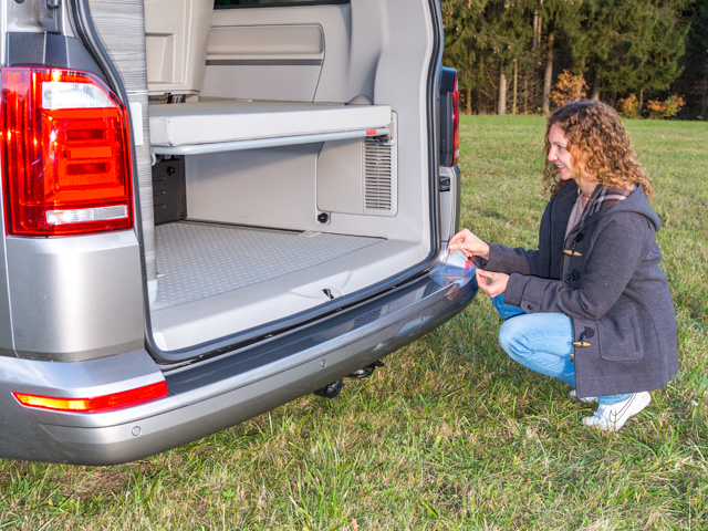 Ladekantenschutz für VW T6 - Schutz für die Ladekante Ihres Fahrzeuges