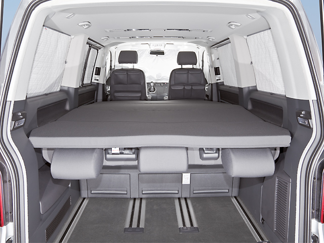 BRANDRUP - iXTEND ® folding bed for VW T6.1/T6/T5 Beach / Multivan  (UK=Caravelle)