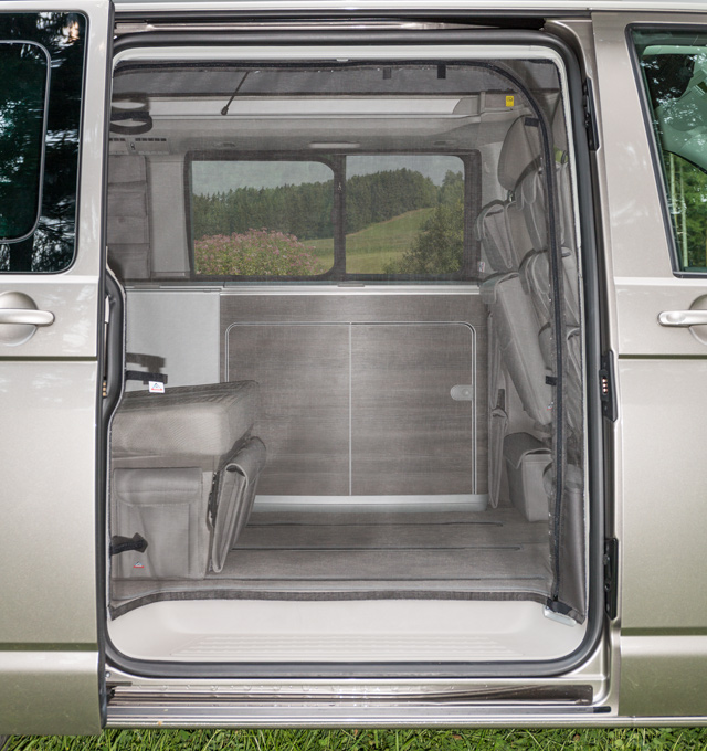 BRANDRUP® – FLYOUT Moskitonetz VW- Caddy 5 / Caddy California