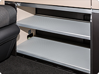 Anti-slip / Protection inlays for shelves, set of 6 pieces, Mercedes-Benz Marco Polo from 2014