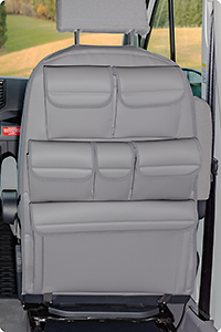 UTILITY para los asientos de la cabina VW Grand California (VW Crafter 2017 –>), diseño VW Grand California "Cuero Palladium"