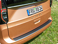 Schutzfolie schwarz für lackierte Stoßfänger VW Caddy 5 / Caddy California