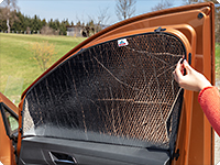 Double glazing effect: ISOLITE Inside is the absolute best insulation for driver’s and passenger’s windows.