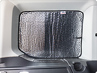 ISOLITE Inside fenêtre latérale entre les montants C-D à gauche, Caddy 5 / Caddy California VW, empattement court