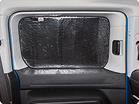 ISOLITE Inside, fixed window in sliding door, left, VW Caddy 5 / Caddy California with long wheelbase
