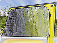 Die Wirkung einer Doppelverglasung: ISOLITE Inside gewährt an Fahrer- und Beifahrerfenster die beste Isolation! 
