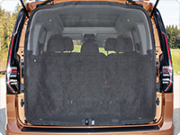 FLYOUT VW Caddy 5, apertura del maletero