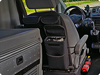 Rangement siège conducteur gauche avec MULTIBOX intégrée