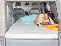 iXTEND sábana para iXTEND cama plegable VW T6/T5 California Ocean, Coast, Comfortline