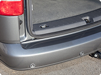 Protection film transparent for painted bumpers VW Caddy 4 / 3 (as from 2011)